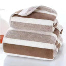 Soft and Absorbent Bath Towel Set - Cozy Towels for Daily Use Thickened Soft Face Towel for Sensitive Skin Gentle Touch