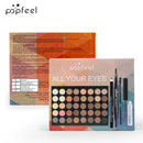 Kit de Maquiagem para Olhos POPFEEL – Paleta de Sombras, Delineador, Rímel, Lápis de Sobrancelha e Mais!