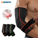 Cotoveleira Compressão Ortopédica Ajustável Tensor Alivio Dor Esporte Fitness Crossfit Proteção Cotovelo Tendinite Fibromialgia Epicondilite