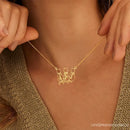 Colar Personalizado com Nome – Aço Inoxidável para Mulheres, Homens ou Pets