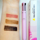 4-in-1 Makeup Pen Eye Liner Lip Liner Highlighter Long Lasting Eye Makeup Beauty Tool for Facial Cosmetics Supplies