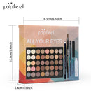 Kit de Maquiagem para Olhos POPFEEL – Paleta de Sombras, Delineador, Rímel, Lápis de Sobrancelha e Mais!
