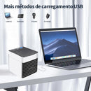 Mini Ar Condicionado Refrigerador Umidificador Portátil Usb