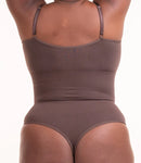 Body Modelador Fio Dental com Controle de Barriga, Redutor de Cintura.