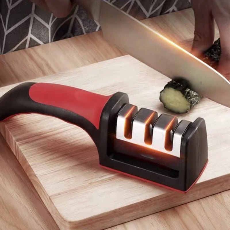 Afiador de Facas Mágico – Amolador Profissional para Cozinha, Perfeito para Chefs e Cozinheiros