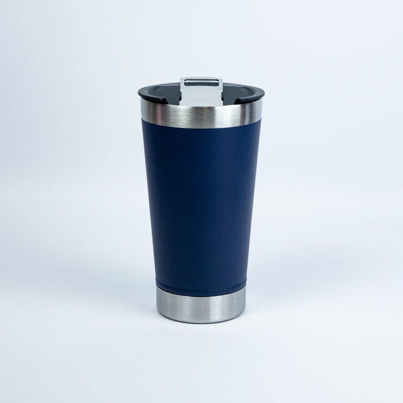 Copo Térmico 473ml – Com Lâmpada e Abridor de Inox, Ideal para Bebidas Quentes ou Geladas