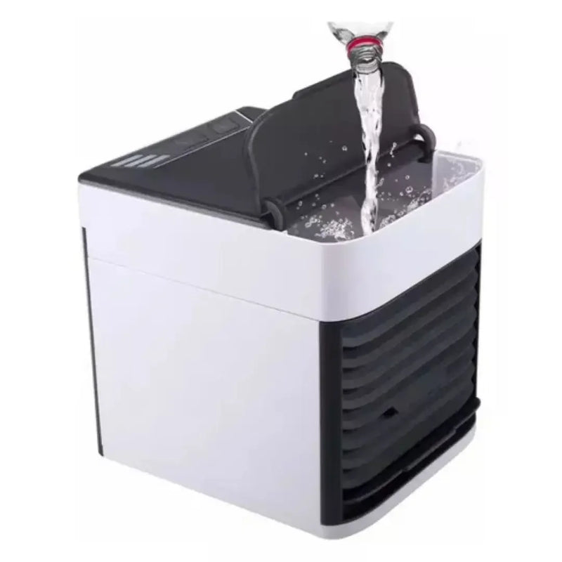 Mini Ar-Condicionado Portátil USB com Umidificador