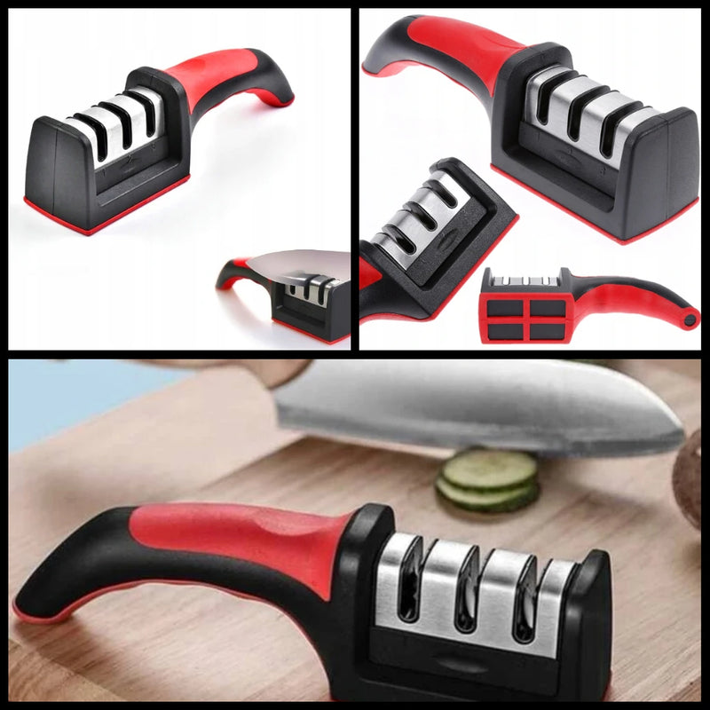 Afiador de Facas Mágico – Amolador Profissional para Cozinha, Perfeito para Chefs e Cozinheiros