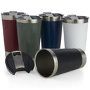 Copo Térmico 473ml com Tampa e Abridor – Mantém Bebidas Geladas ou Quentes por Muito Mais Tempo