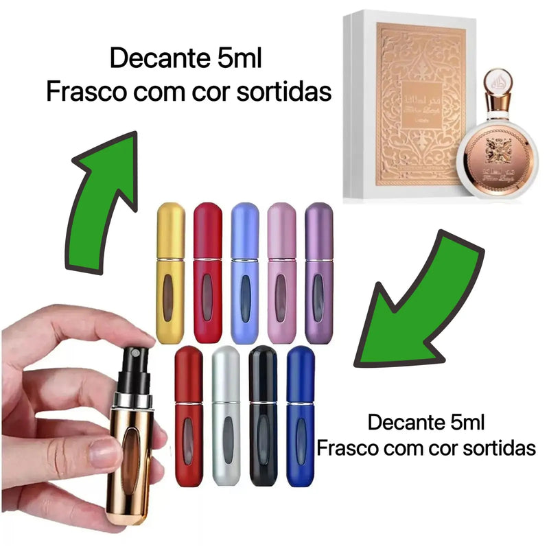 Perfume Feminino Árabe Lattafa Fakhar Rose – Eau de Parfum 100ml