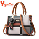 Bolsa Feminina de Luxo Yogodlns – Estilo Moderno e Acabamento Premium