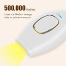 New Painless Women Hair Removal Pulsed Permanent Laser Hair Removal Home Equipment Body Bikini IPL 500,000 Flash Epilator