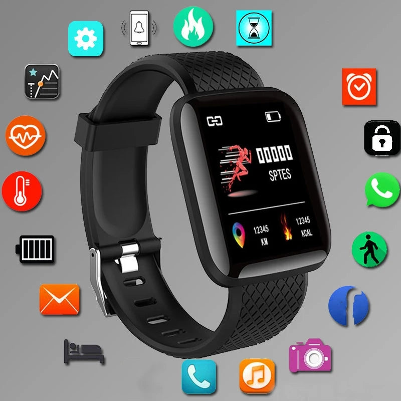 SmartFit™ Watch – O Relógio Inteligente que Transforma Seu Dia Conecte-s