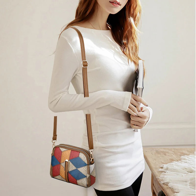 Bolsa Feminina de Luxo Yogodlns – Estilo Moderno e Acabamento Premium