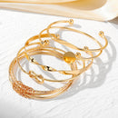 Conjunto de Pulseiras Trançadas Punk - O Toque Perfeito para Seu Estilo!