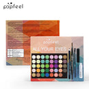 Kit de Maquiagem para Olhos POPFEEL – Paleta de Sombras, Delineador, Rímel, Lápis de Sobrancelha e Mais!
