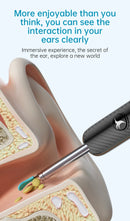 Bebird R1/X3/R3 Otoscópio Auricular Smart com Câmera HD 300MP – Endoscópio de Alta Precisão com Wi-Fi | Limpador de Ouvido Inteligente