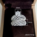 Conjunto de Anéis Luxo Luz Diamante – Edição Limitada 2025