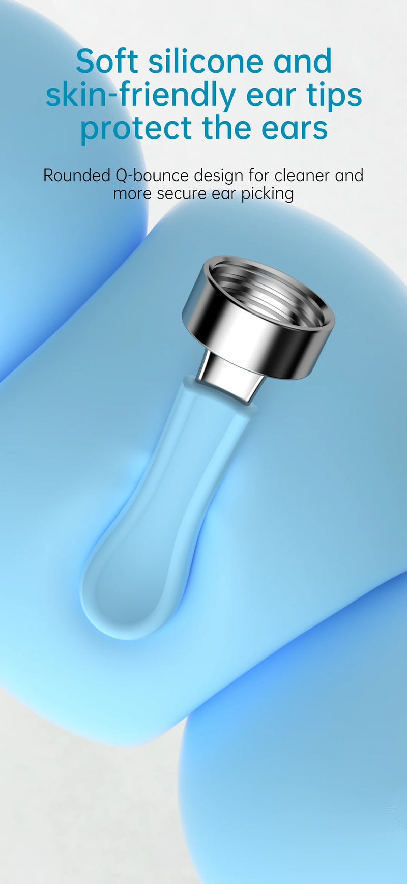 Bebird R1/X3/R3 Otoscópio Auricular Smart com Câmera HD 300MP – Endoscópio de Alta Precisão com Wi-Fi | Limpador de Ouvido Inteligente