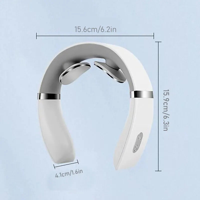 Massageador Cervical Portátil Mini – Alívio Profundo para Pescoço e Ombros