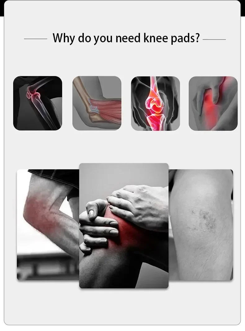 Joelheira com Alças Ajustáveis MDUG – Suporte Esportivo e Compressão para Corrida e Treino