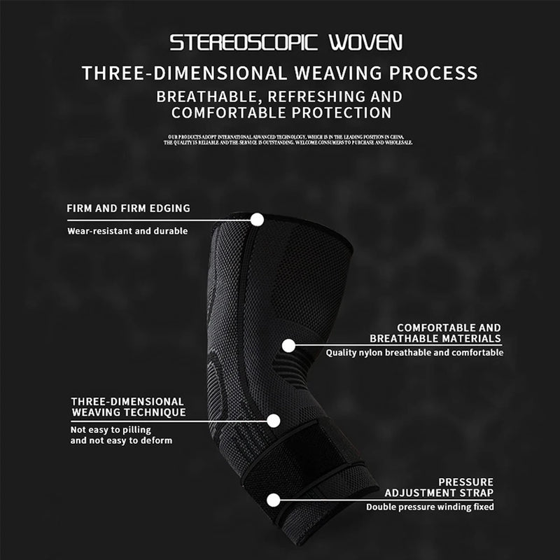 Cotoveleira Compressão Ortopédica Ajustável Tensor Alivio Dor Esporte Fitness Crossfit Proteção Cotovelo Tendinite Fibromialgia Epicondilite