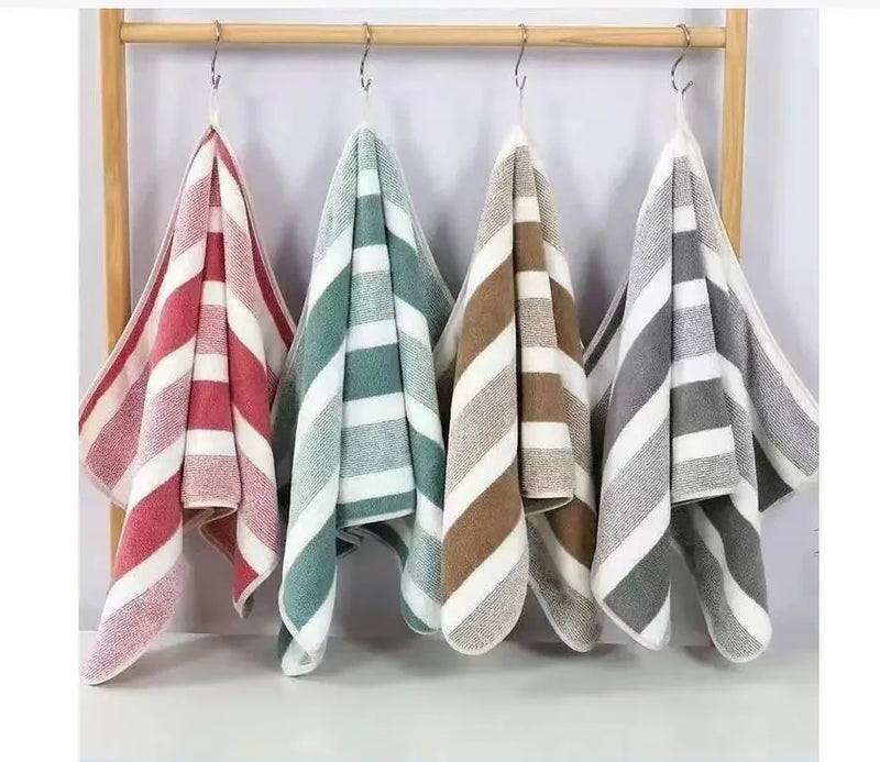 Soft and Absorbent Bath Towel Set - Cozy Towels for Daily Use Thickened Soft Face Towel for Sensitive Skin Gentle Touch