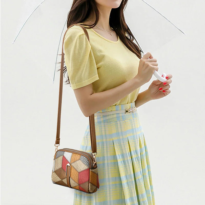 Bolsa Feminina de Luxo Yogodlns – Estilo Moderno e Acabamento Premium