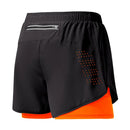 Shorts Masculino para Corrida – Secagem Rápida, Preto, Dupla Camada – Ideal para Treinos, Academia, Musculação e Esportes