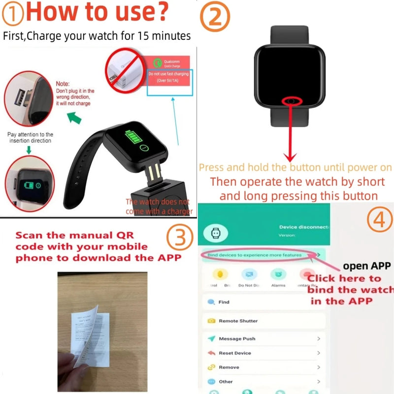 SmartFit™ Watch – O Relógio Inteligente que Transforma Seu Dia Conecte-s