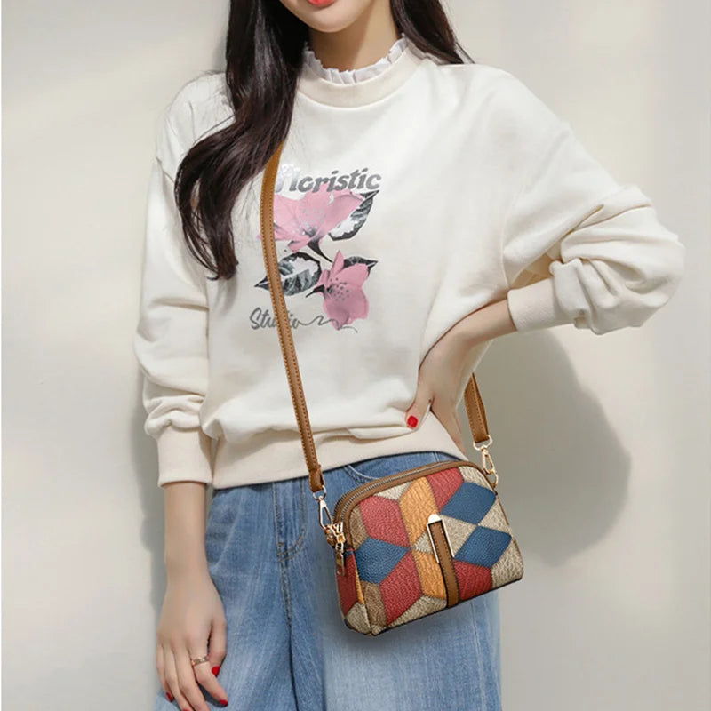 Bolsa Feminina de Luxo Yogodlns – Estilo Moderno e Acabamento Premium