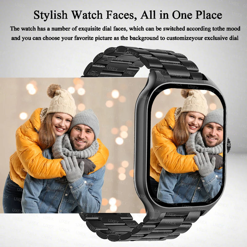 Relógio Smartwatch GTS Masculino e Feminino – Tela Full Touch de 1,77" | Fitness Esportivo | Chamadas Bluetooth | Compatível com Android | Múltiplos Mostradores Digitais