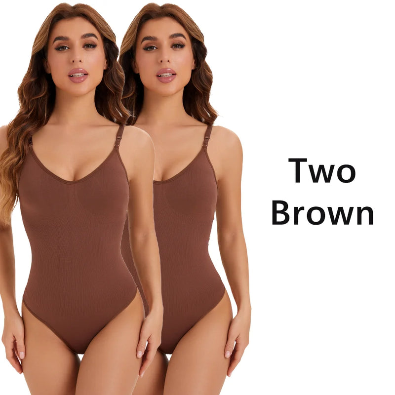 Body Modelador Fio Dental com Controle de Barriga, Redutor de Cintura.