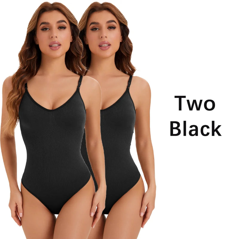 Body Modelador Fio Dental com Controle de Barriga, Redutor de Cintura.