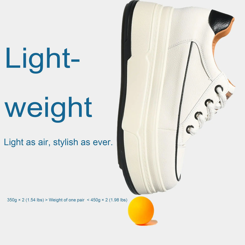 Tênis Plataforma Feminino Fujin em Couro Camurça Legitimo – Salto Alto de 9cm