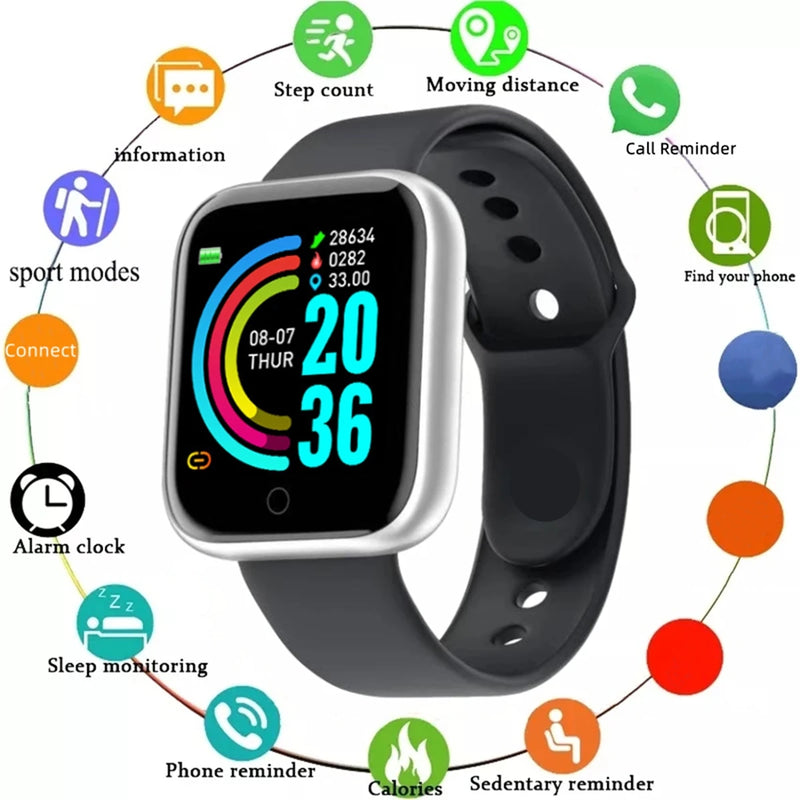 SmartFit™ Watch – O Relógio Inteligente que Transforma Seu Dia Conecte-s