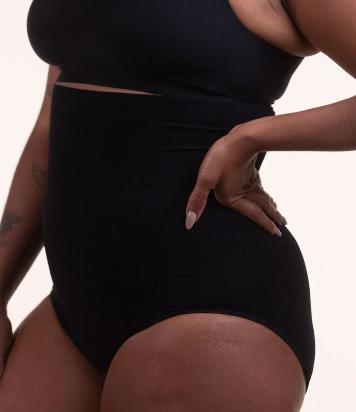 Short Calcinha Modeladora de Cintura Alta para Mulheres — Comprou 1, Levou 2!