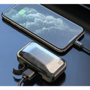 Fones M10 TWS Bluetooth 5.3 – Som Estéreo 9D, Caixa de Carregamento de 3500mAh e à Prova d'Água